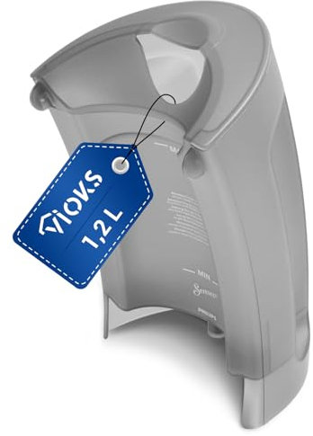 VIOKS Réservoir d'eau de 1,2 l de rechange pour réservoir d'eau Senseo 422225965551 - Réservoir d'eau Senseo XL Senseo - Grand réservoir d'eau pour machine à café Philiрs Senseo HD7810 HD6553