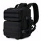 GKXLH Sac à dos Tactique - Petit sac à dos tactique 9L pour hommes femmes, Sac de sport en tissu Oxford 900D, Petit sac tactique avec porte-bouteille pour la gym, la pêche, le camping (9L, Noir)