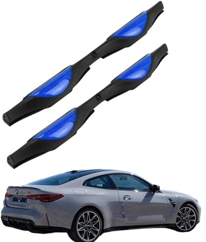 Ceeyoll Pack of 2 Car Door Edge Protectors, High-Quality Door Edge Protection, Scratch Protection, Car Door Protection, Black Rubber Door Edge Protector, Suitable for Most Cars.