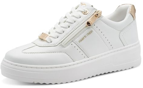 MARCO TOZZI Damen Sneaker weiches Feel Me Wechselfußbett weiches Innenfutter Modern
