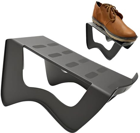 Generico per Scarpe - Organizzatore Calzature,Contenitore Impilabile Antiscivolo a Doppio Strato per Parete Ingresso Porta Camere