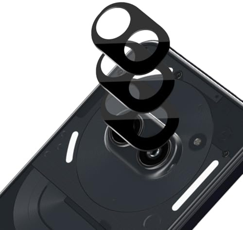 Euukzzea Protectores Lentes de Cámara para Nothing Phone 2A / Phone 2A Plus /2a+，3 Piezas Protector Pantalla para Nothing Phone 2A / Phone 2A Plus /2a+, HD Clara, Anti-Arañazos, Sin Burbujas