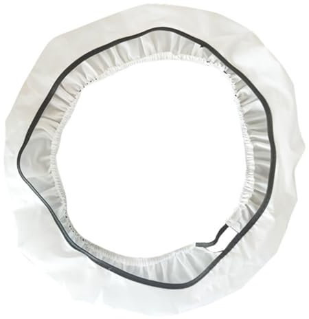 LIGIGWASH Ringlicht Diffusor 18 Zoll mit Kordelzug Leichter Nylon Softlight Schirm Gleichmäßige Ausleuchtung für Fotografie und Video Schattenfrei Weiß