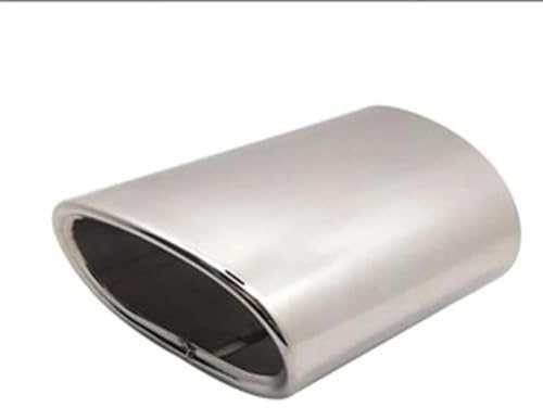Auspuffblende Für BMW 3er 318 E90 E91 320d 318d 318i E92 E93 X3 F25 20i 28i E83 2.0i Auto-Auspuffblende Autodekoration(Silver)