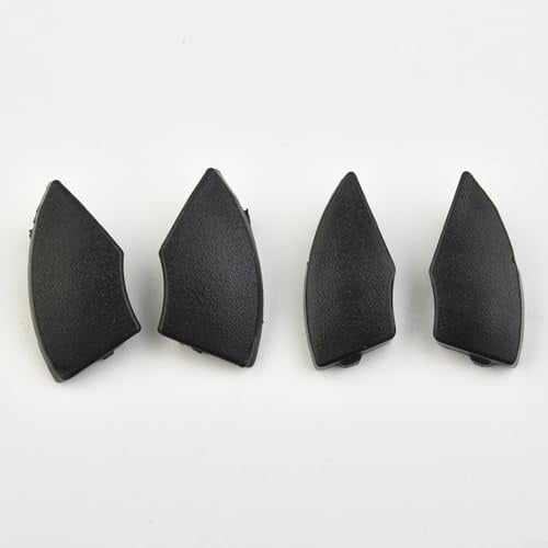Glomc 4 x schwarze Zierleisten-Entfernungswerkzeug-Set, für Fiat 500 Radio, CD-Taste, Zierleiste und Außenverkleidung, kompatibel mit Fiat 500 Modellen ab 2008