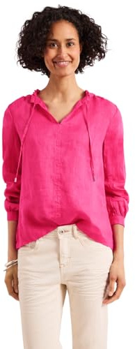 Street One Damen 3412158 Leinen-Tunika mit Rüschen (1er Pack)