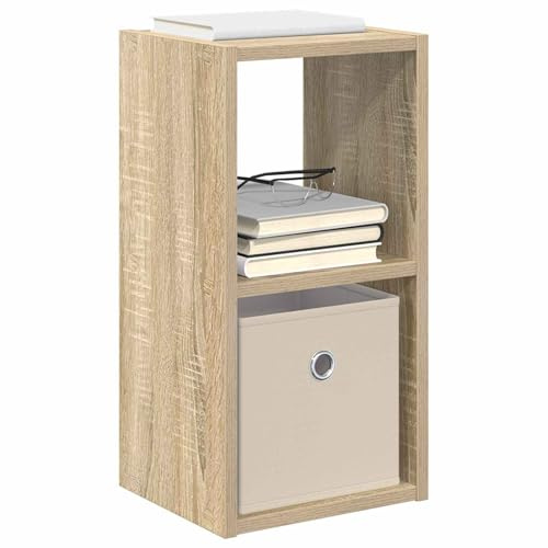 vidaXL Nachttisch 2 STK. Sonoma-Eiche 25,5 x 22 x 49,5 cm