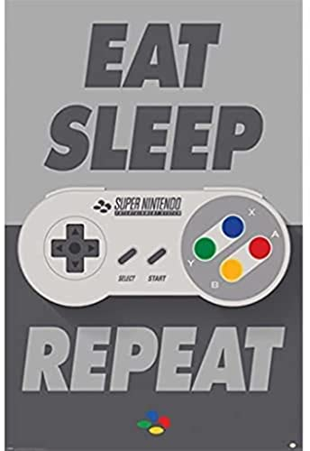 Nintendo Drucken, Mehrfarbig, 61 x 91.5cm