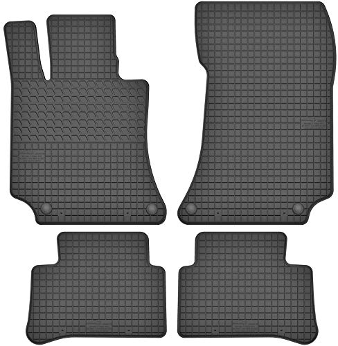Gummimatten Gummi Fußmatten Satz für Mercedes-Benz E-Klasse W212 (ab 2009) / CLS C218 (ab 2011) - Passgenau