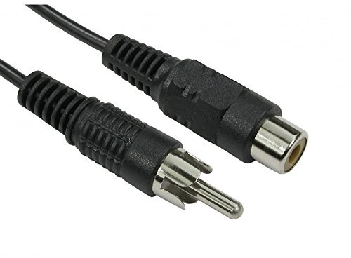 Ex-Pro AV-Pro Single RCA Male to Female Extension Cable Phono Audio Cable 10m