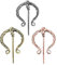 POFET Lot de 3 broches pénannulaires viking celtiques médiévales pour écharpe, amulette nordique