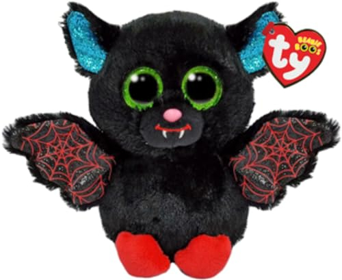 TY Ophelia Bat- Boo- Reg Halloween 2023, Matière : 100% Polyester, testé Selon la Norme EN-71. Couleur : Multicolore