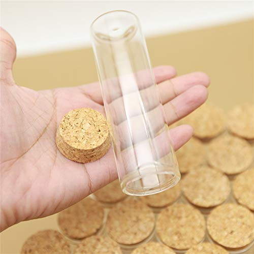STORKY 12 Piezas 37 * 120mm 100ml corchos Botellas de Vidrio Tubo de ensayo vacío Tarro contenedor DIY Vidrio Especias Almacenamiento Botellas tarros contenedores