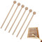 Schlägel Mallet Drumsticks, Schlaginstrumente, 6 Stück Percussion Sticks, Trommelstock, Mallet Drumsticks, Holzschlägel, Holzschlägel Holz, Holzhammer Percussion Sticks, Holz Marimba Schlägel