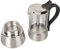 Cafetera Expresso Italiana De 4 Tazas, Cafetera Moka Con Tapa De Cristal, Cafeteras De Estufa, Cafetera De Acero Inoxidable, Cafetera Moka De Inducción, Cafetera Espresso Para Estufa