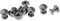 ＡＷＨＡＯ 8 X Dollhouse Door Knobs, Dollhouse Accessories, Role Play, Simulation, Birthday Gifts, Head Pull Handle, black