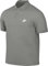 Nike Men's Shirt M NK Club SS Polo Pique, DK Grey Heather/White, FN3894-063, S