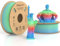 Creality Hyper PLA Filament Regenbogen 2KG 1.75mm, Hochgeschwindigkeits 3D Drucker Filament(600mm/s), Langlebig und Glatt, Maßgenauigkeit+/-0.03 mm, 1KG (2.2 lbs)/Spule(Wilde Blüte-Langer Farbverlauf)