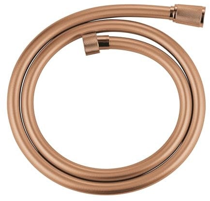 GROHE Silverflex flexible de douche Anti-torsion, tuyau 1.25m, connexion universelle G 1/2, Rose Gold, 28362DA1