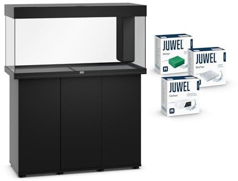 JUWEL Aquarium Rio 180 Kombination schwarz Premium-Bundle