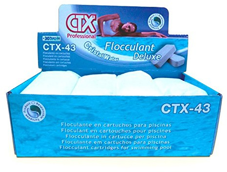 Floculante CTX en cartuchos 8 unidades - 1 kg