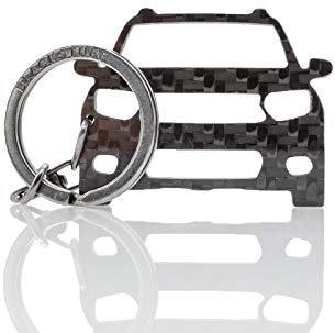 BlackStuff Porte-Clés En Fibre De Carbone Compatible Avec Duster MK2 2018 Voiture