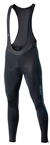 Santic Salopette Ciclismo Uomo Lunga Ciclismo Pantaloni Imbottiti Blu EU S