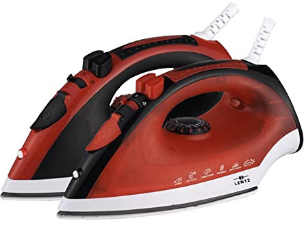 Lentz Dampfbügeleisen 2300 W Rot