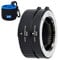 JJC Autofokus AF Zwischenringe 10MM 16MM für Olympus OM-1 E-M5 III E-M1X E-M10 III E-PL9 E-PL8 E-PL7 Panasonic G95 G90 G9 GH5 GX9 GX85 DSLR Kameras Objektiv