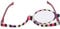 Make-Up Brille Lupen Kosmetische Leseglas Faltbrille - 3.5