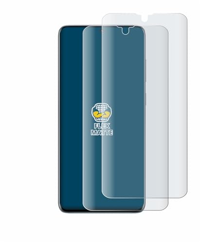 BROTECT Full-Cover Schutzfolie Matt für Samsung Galaxy S20 Plus (2 Stück) - Full-Screen Displayschutz-Folie, 3D Curved, Anti-Reflexion