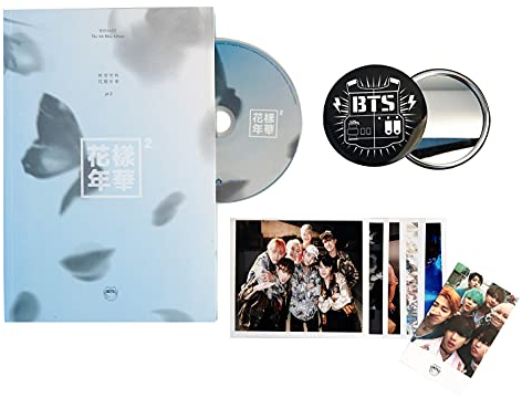 BTS 4th Mini Album - In The Mood For Love PT.2 [ BLUE Ver. ] CD + Photobook + Photocard