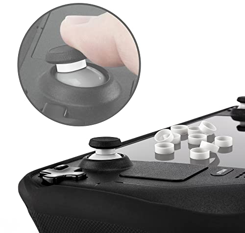 Park Sung Joystick Protectors, Invisible Protection During Gaming, Silicone, Compatible with Steam Deck/Xbox/Switch Pro Controller/PS4/PS5/ROG Ally/8 BitDo Game Joystick(10 Pcs)