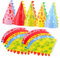 MERRYHAPY 30st Geburtstagshut Aus Papier Geburtstagskrone Dinosaurier-stirnband Dekorativer Geburtstagshut Geburtstagsparty-hüte Aniaml Alles Zum Geburtstag Kind Tier Gummiband