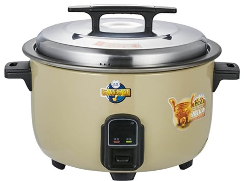 ZORZA Aislamiento Automático para El Hogar del Hotel 8L-30L Y Olla Arrocera con Revestimiento Antiadherente,Olla Arrocera Comercial De Gran Capacidad, Restaurante Cantina Olla Arrocera,30L