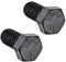 XYWHPGV 1/2 ''-131'' Vis à tête hexagonale Boulons de fixation Grade 5 UNC Acier au carbone Noir 2pcs(e97fd a2ce7 2edc7 00edc b4c51 267fc