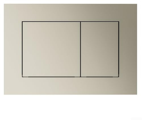 WC Actuator Plate, For TECE Dual Flush Plate 9240401 9240407 9240417(Brushed nickel, 9240418)