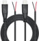 2Pcs USB C zu 2 Pin Bare Wire Open End Wire, 2M/6FT USB Typ C Stecker Pigtail Stromkabel 22AWG 5V/3A, für USB C Geräte installiert oder Ersatz Reparatur DIY Kabel
