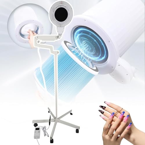 Nail Dust Collector, Nail Vacuum Cleaner, Professional Electric Suction Fan for Sucking Nail Dust at Home Salon Use, Vacuum Cleaner Nail Art Manicure Tool,Withstand
