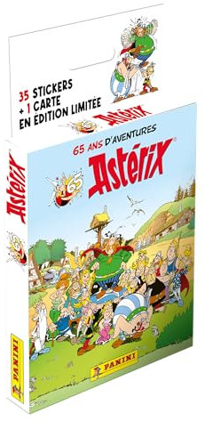 Panini Asterix 65EME Geburtstags-Blister mit 7 Hüllen, 004879KBF7