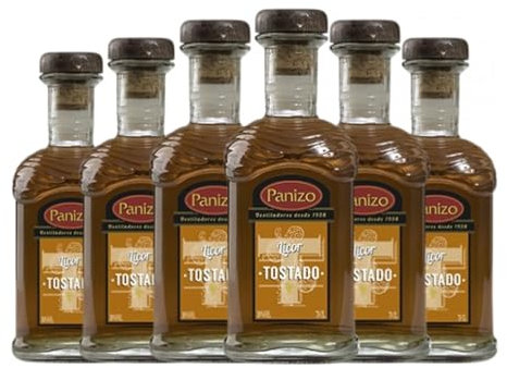 Orujo Aguardiente Panizo Tostado 70 cl (Caja de 6 Botellas de 70 cl)