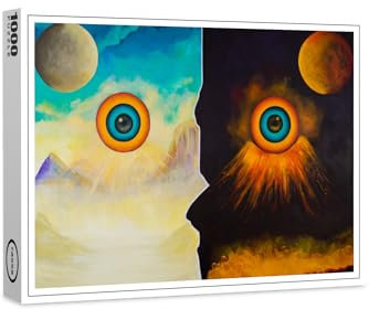 raxxa Premium-Puzzle | Licht und Dunkelheit | 1000 Teile
