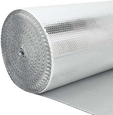 vidaXL Réflecteur de Chaleur pour radiateur Argent 0.6 x 5 m Aluminium, Réflecteur cylindrique, Chauffage à la Maison, économe en énergie, Gestion Thermique, Maintien intérieur