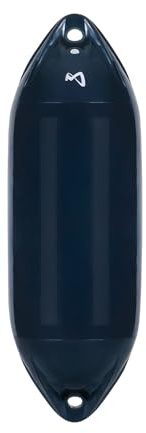 Mesle Bootsfender Ultra, ø 14 cm | 59.5 cm lang, Langfender aufblasbar, Bootsfender, Fender Schiff Yacht Schlauchboot