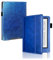 Coque pour Kobo Aura H2O(Modèle: N250), Housse en Cuir PU pour Kobo Aura H2O (Modèle: N250) (Bleu foncé)