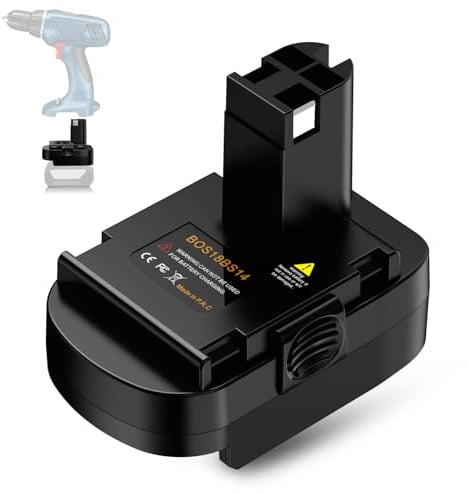 Akku Adapter für Bosch 12V 14.4V NI-MH, für Bosch Professional 18V System GBA Batterie auf für Bos*ch 12V 14.4V GSR PSR GSR 12 VE-2 PAG 12v PSB 12VE-2 PSR Akku-Werkzeuge