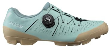 SHIMANO SH-XC302W Women's High Value Mountain Bike Shoe, Surf Blue, 9