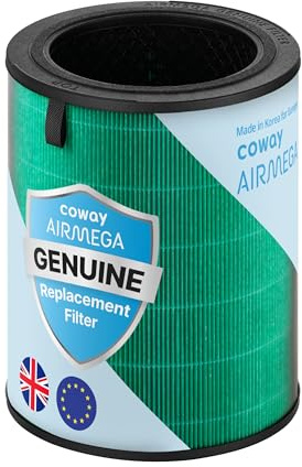 COWAY Original 3-in-1 HEPA Luftreiniger-Filter für europäische AIRMEGA 350 | Ein Filter vereint Vorfilter, HEPA und Aktivkohle; Coway-optimiert für konstanten Luftstrom und Filterleistung.