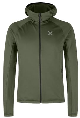 MONTURA Montura Fadis Grid Hooded Maglia Felpa con Cappuccio da Uomo per libertà di Movimento nelle Lunghe Passeggiate Uomo