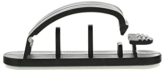 InLine 59970M 10er Pack Kabelmanager, mit Klebesockel, 5,4cm, schwarz